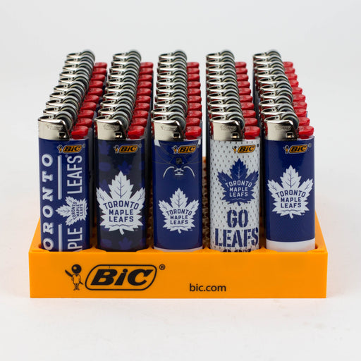 Bic Regular Lighter [NHL-Toronto Maple leaf] - Display of 50 Lighter ONE