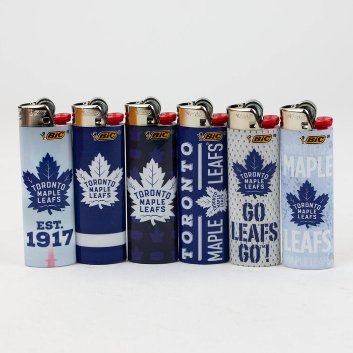 Bic Regular Lighter [NHL-Toronto Maple leaf] - Display of 50 Lighter ONE