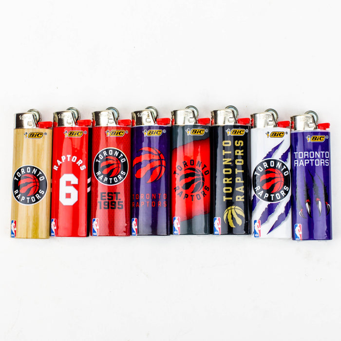 Bic Regular Lighter [NBA-Toroto Raptors] - Display of 50 Lighter ONE