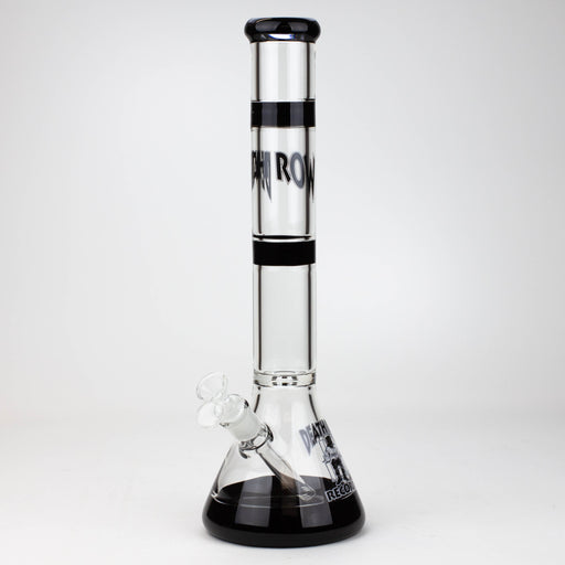 DEATH ROW-15.5" 7 mm Glass water pipe by Infyniti Beaker Bong ONE