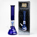 THE TRAGICALLY HIP-15.5" blue glass water pipe with single percolator by Infyniti Glass Bong ONE