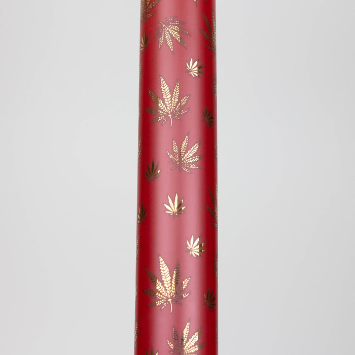 19.5" Gold leaf 9 mm glass water bong Beaker Bong ONE