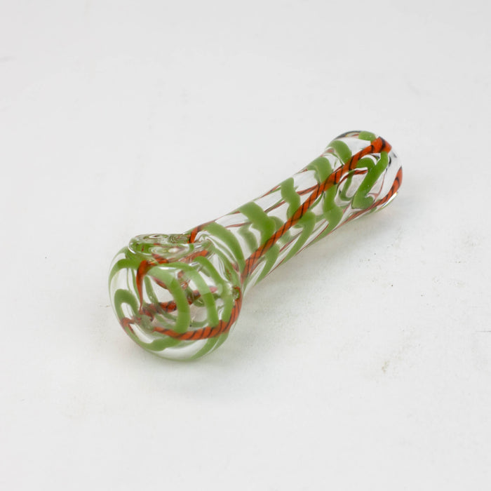 5" soft glass hand pipe [8984]