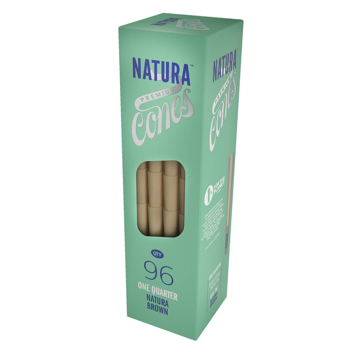 Natura –  Unbleached Brown Pre-Rolled Paper Mini Tower