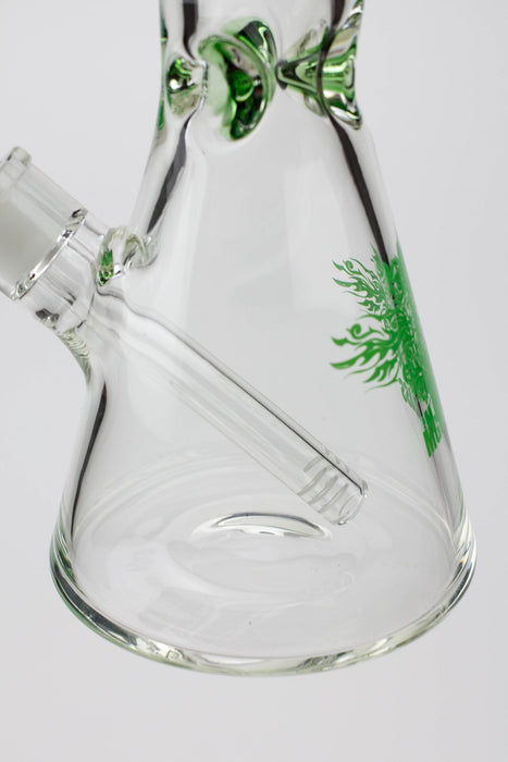16" MGM glass / 9 mm / beaker glass water bong-Color- - One Wholesale