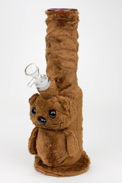 11" Adorable Bear Bong-Brown - One Wholesale