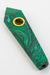 Acid Secs - Crystal Stone Smoking Pipe with choke hole Quartz · Stone Pipe Acid Secs Productions Inc. Malachite