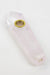 Acid Secs - Crystal Stone Smoking Pipe with choke hole Quartz · Stone Pipe Acid Secs Productions Inc. Pink & Clear Quartz