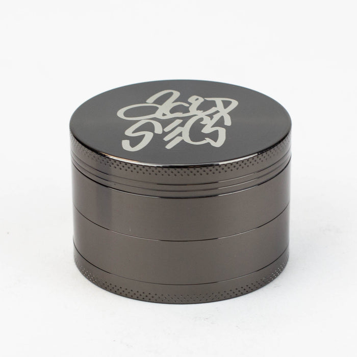 Acid Secs 4 parts metal herb Large grinder Regular Grinder Acid Secs Productions Inc. Gun Metal