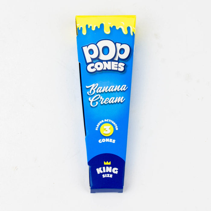 Pop Cones King size Pre-rolled cones - 1 Pack-Banana Cream - One Wholesale