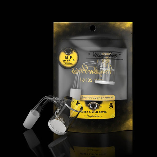 Honeybee Herb - HONEY & MILK BEVEL | BL Banger Banger · Oil Burner Honeybee Herb