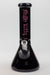 12" Kitty black 7 mm glass beaker bong [CD2001] Glass Bong Canadian Distributor