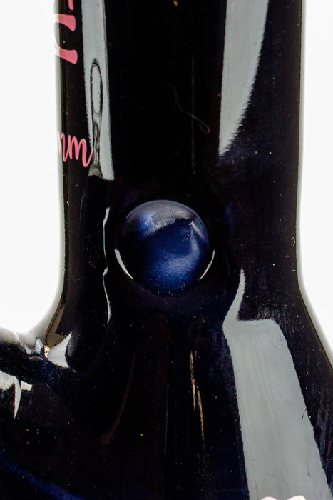 12" Kitty black 7 mm glass beaker bong [CD2001] Glass Bong Canadian Distributor