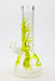 11.5" Glow in the dark color tree glass beaker bong [CD2002]-Yellow - One Wholesale