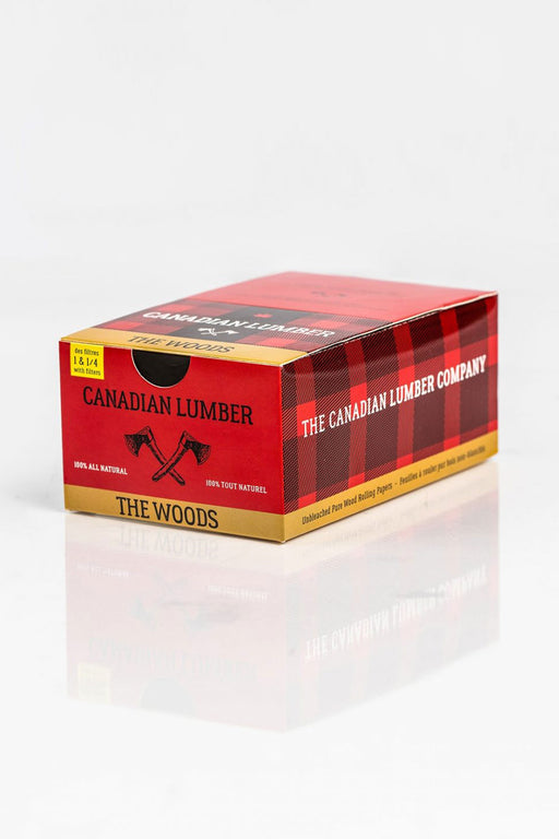 CANADIAN LUMBER THE WOODS 1 1/4 – DISPLAY BOX OF 22 1 - 1/4" Size Canadian Lumber