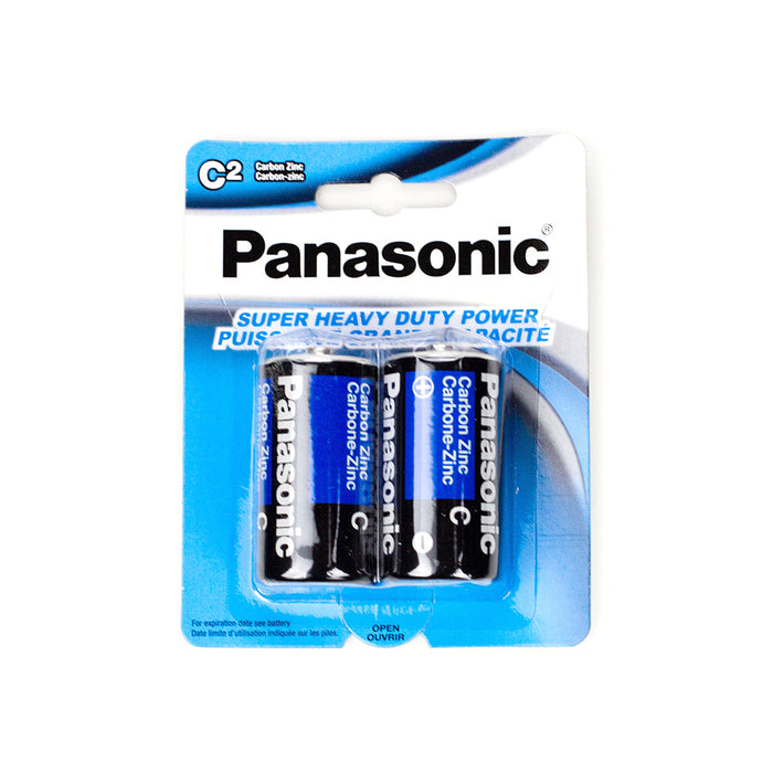Panasonic Super Heavy duty power C2 Batteries Box of 12 Battery ONE