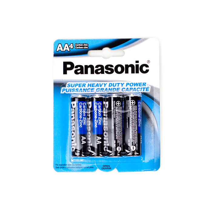Panasonic Super Heavy duty power AA4 Batteries Box of 12 Battery ONE