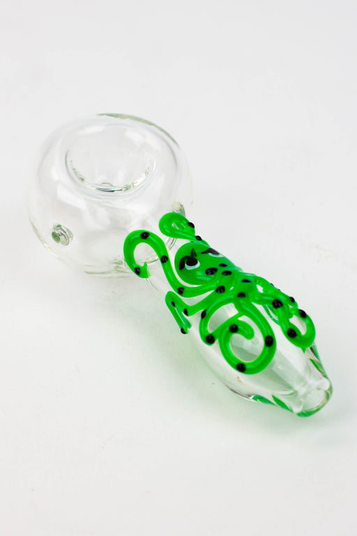 4" GLASS PIPE-Octopus [GHP004] Glass Pipe Canadian Distributor