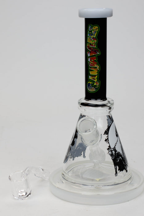 8" Small Rig with Decal and Banger- - One Wholesale