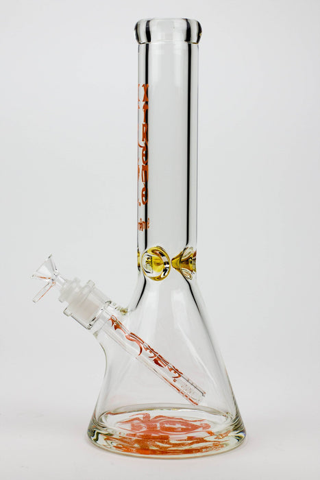 14" XTREME Glass / 9 mm / Classic Glass beaker Bong- - One Wholesale