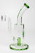 8" HAZE 2-in-1 shower head diffuser Bent Neck Dab Rig[HZ024] Glass Rig Canadian Distributor