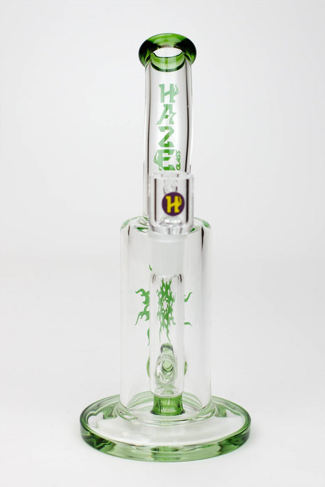 8" HAZE 2-in-1 shower head diffuser Bent Neck Dab Rig[HZ024] Glass Rig Canadian Distributor