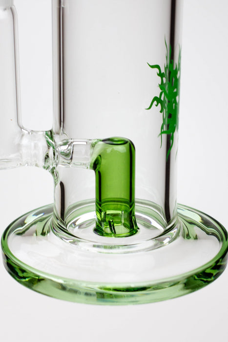 8" HAZE 2-in-1 shower head diffuser Bent Neck Dab Rig[HZ024] Glass Rig Canadian Distributor