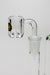 8" HAZE 2-in-1 shower head diffuser Bent Neck Dab Rig[HZ024] Glass Rig Canadian Distributor