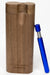 Walnut Dugout with Anodized Spring One hitter-Blue - One Wholesale