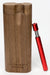 Walnut Dugout with Anodized Spring One hitter-Red - One Wholesale