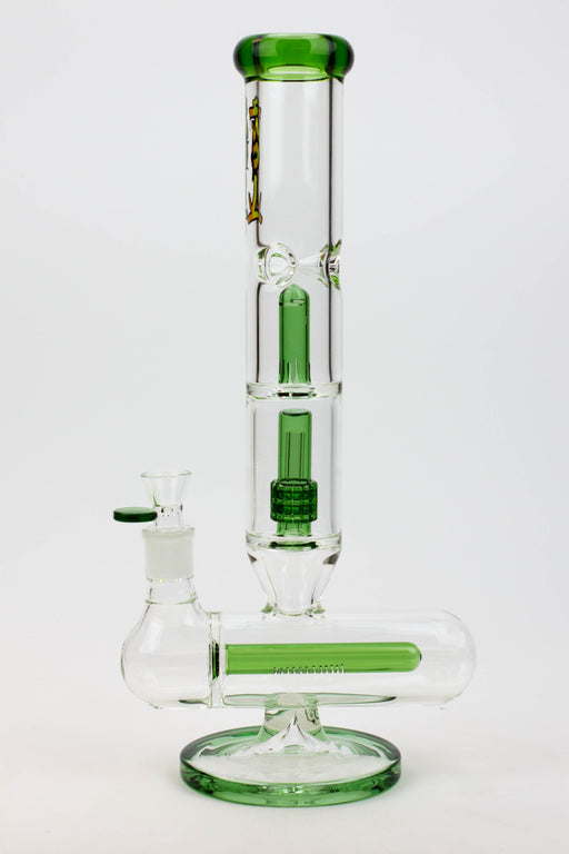 14" KUSH inline diffuser / splash guard / 7 mm / glass bong [K5003] Glass Bong Canadian Distributor Green
