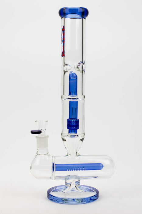 14" KUSH inline diffuser / splash guard / 7 mm / glass bong [K5003] Glass Bong Canadian Distributor Blue