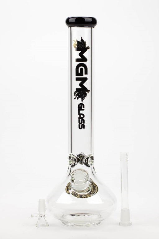 16" glass / 7 mm / rounded base water bong Glass Bong Canadian Distributor