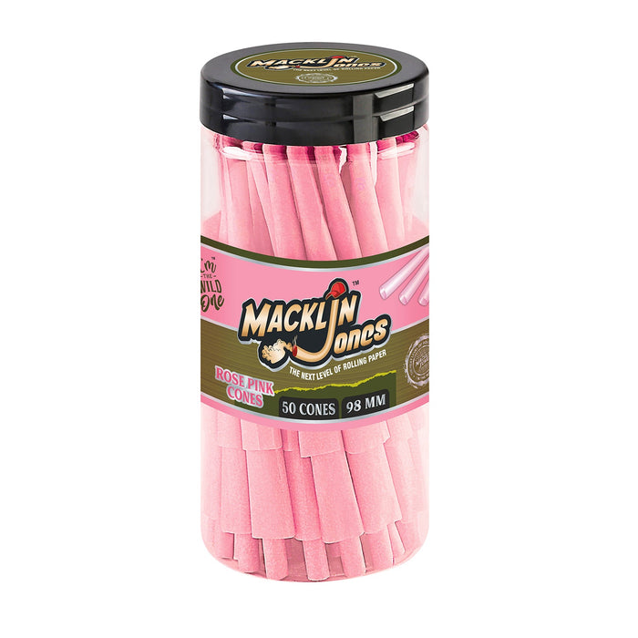 Macklin Jones - Rose Pink Pre-Rolled cone Bottle Pre-rolled Cone (Bulk / Tower) Macklin Jones 98 mm