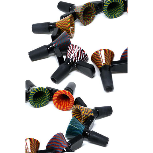 preemo - Tri-Color Twist Bowls [P058] Bowl · Banger · Oil Burner preemo