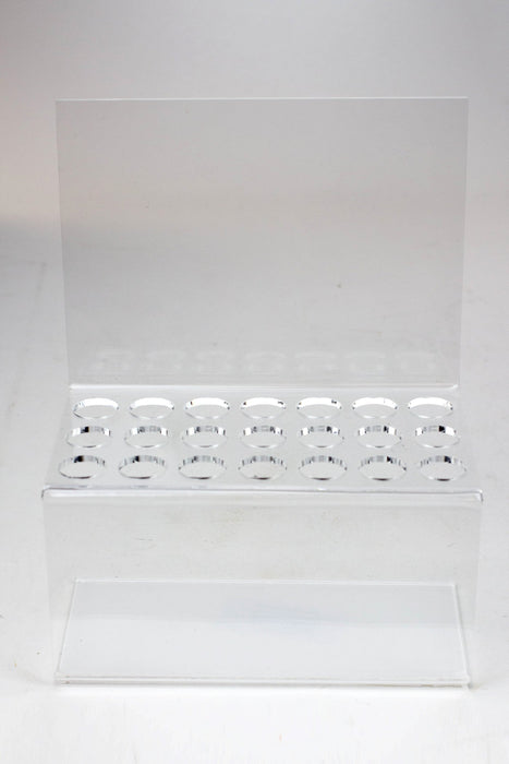 21 PRE-ROLL Joint Tube Display-Clear - One Wholesale