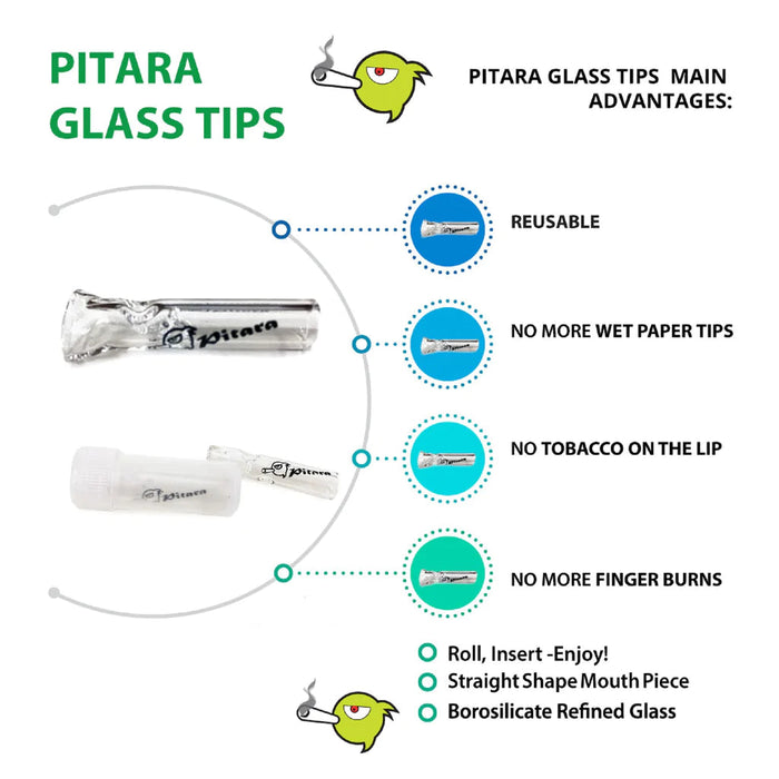 Smoke Pitara - GLASS ROLLING TIPS