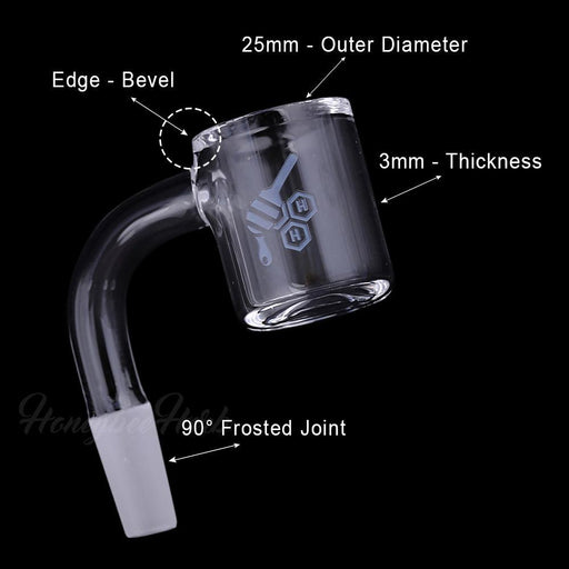 Honeybee Herb - ORIGINAL BEVEL Banger Banger · Oil Burner Honeybee Herb