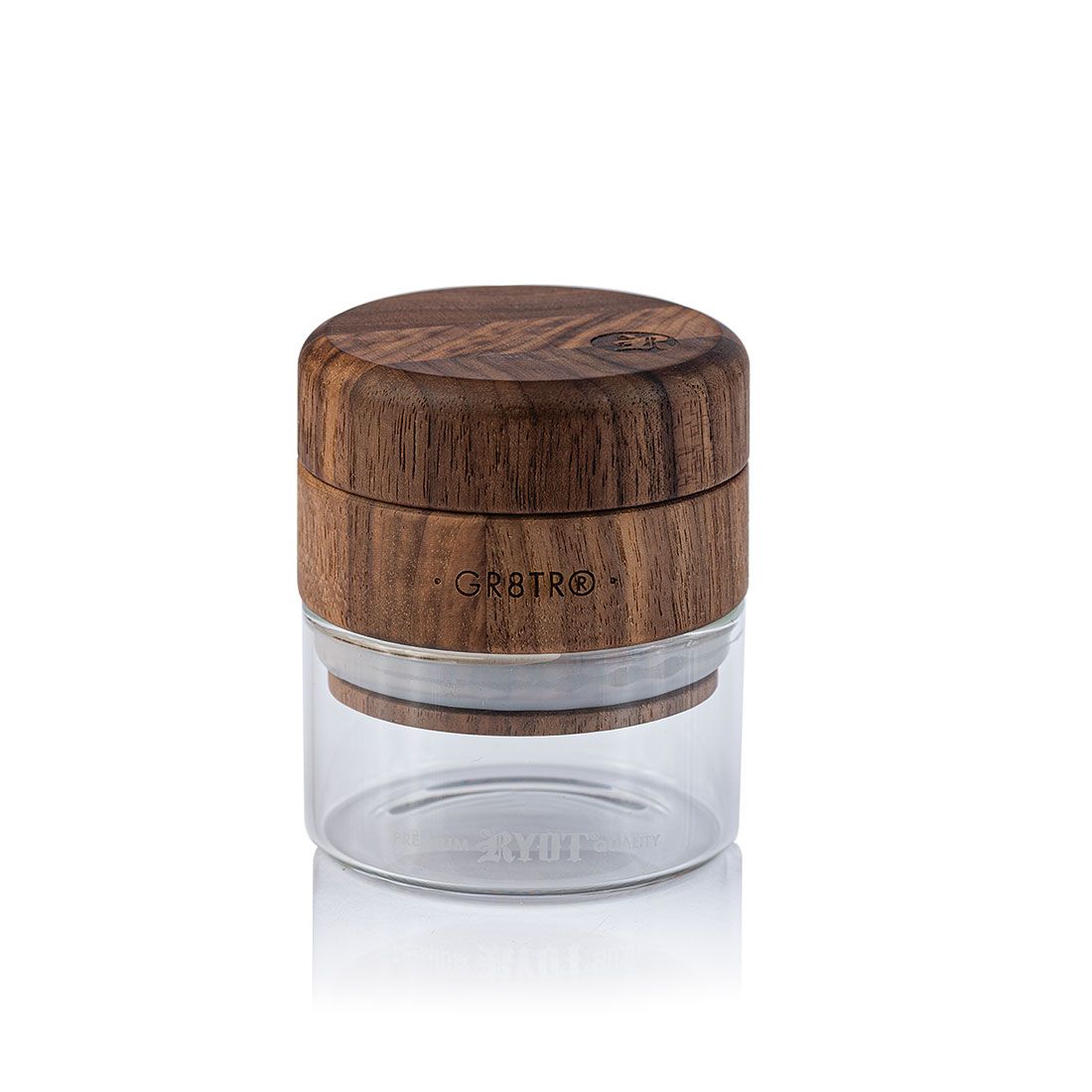 RYOTKannastor Wood GR8TR Grinder with Jar Body — Bong Outlet Canada