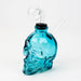 Soft Glass Skull oil bong-Blue - One Wholesale