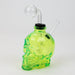 Soft Glass Skull oil bong-Green - One Wholesale