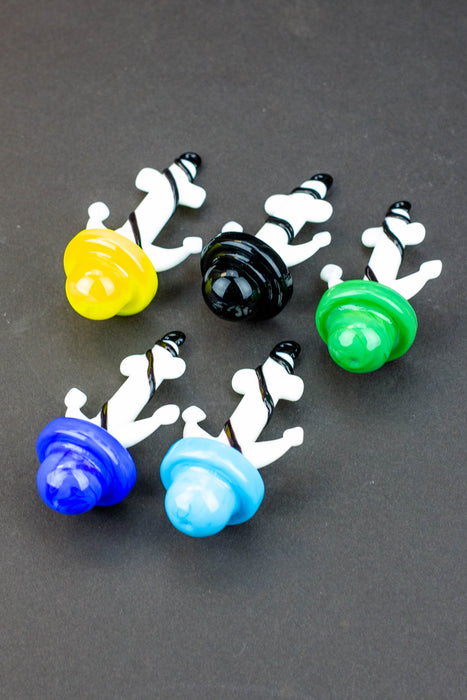Anchor Glass Carb Cap [SKGA1104] Pack of 5- - One Wholesale
