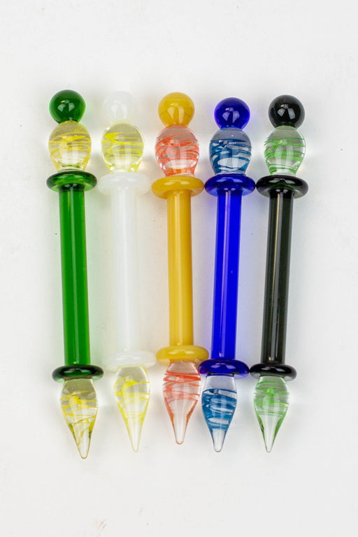Glass Dabber [SKGA1179] Pack of 5 Cap · Dabber · Insert · Clip · Nail Canadian Distributor