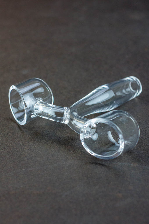 Double Head Quartz Banger with 2 bowls Bowl · Banger · Oil Burner Canadian Distributor