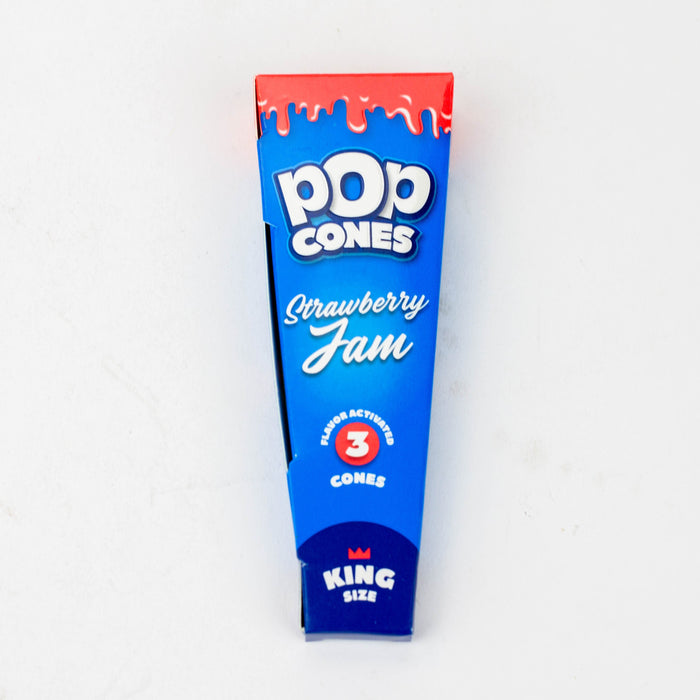 Pop Cones King size Pre-rolled cones - 1 Pack-Strawberry Jam - One Wholesale