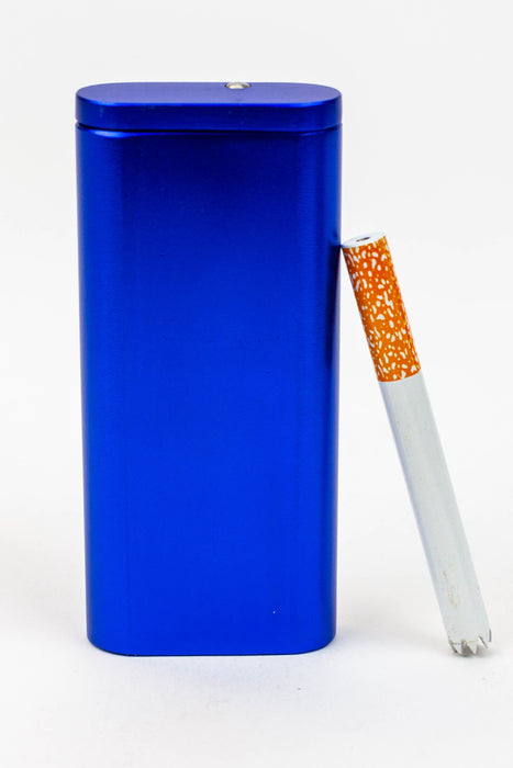 Metal Dugout with one Hitter [TO-003]-Blue - One Wholesale