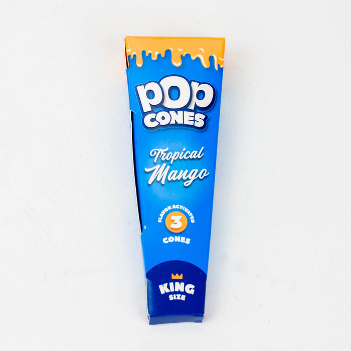 Pop Cones King size Pre-rolled cones - 1 Pack-Tropical Mango - One Wholesale