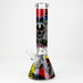14" Freaky Clown Glow in the dark 7mm Glass Bong JJ Distribution 6-Joker