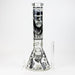 14" Gorilla Glow in the Dark Beaker 7mm Glass Bong JJ Distribution