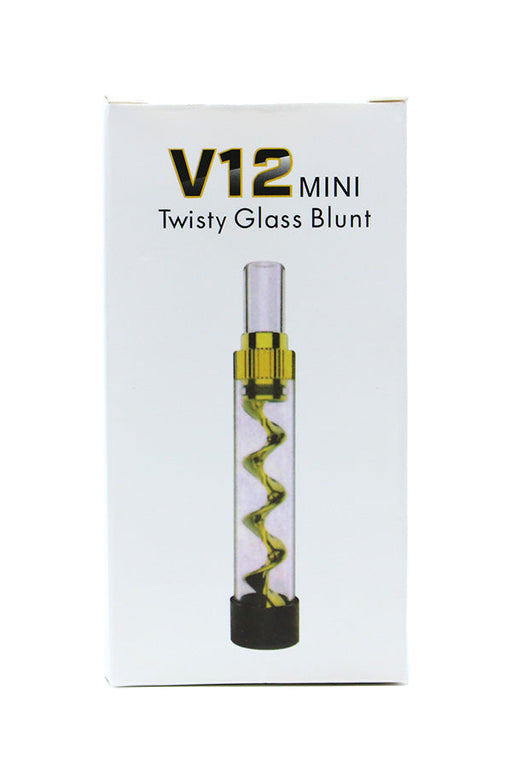 Mini Twisty Blunt [V12 Mini] Blunt High-End Brands Glass